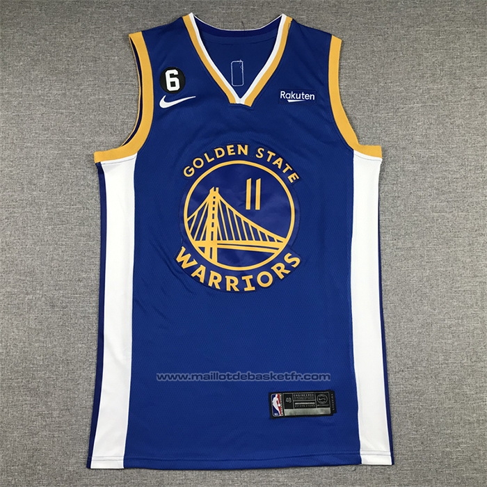 Maillot Golden State Warriors Klay Thompson #11 Icon 2022-23 Bleu